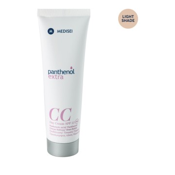 Panthenol Extra CC Day Cream SPF15 Light Shade Κρέμα για Ενυδάτωση, Τόνωση & Λάμψη Ανοιχτή Απόχρωση 50ml
