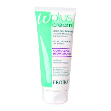 Froika Ω-Plus Emollient Cream, Ενυδατική Μαλακτική Κρέμα Προσώπου/Σώματος για Ατοπικό-Ξηρό Δέρμα 200ml