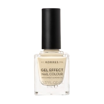 Korres Gel Effect Nail Color With Sweet Almond Oil No.04 Peony Pink 11ml
