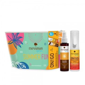 Messinian Spa Promo On The Go Dry Oil Spray Spf 20, 90ml & Face & Β...