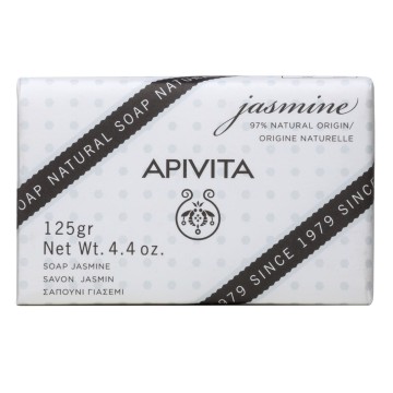 Apivita Natural Soap Σαπούνι με Γιασεμί για χαλάρωση 125gr