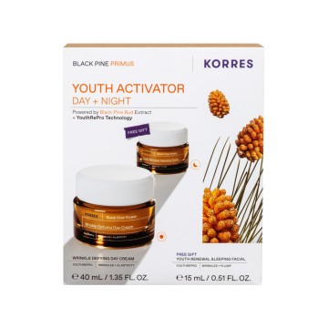 Korres Promo Black Pine Primus Κρέμα Νεότητας Ημέρας, 40ml & Κρέμα ...