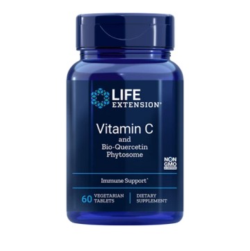 Life Extension Витамин С и фитосомы био-кверцетина 1000 мг 60 капсул