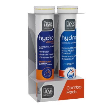 Pharmalead Promo Hydro Vitamin C 1000mg with Orange Flavor, 20 Αναβ...