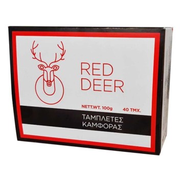 Red Deer Camphor Tablets 40 pieces