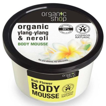 Natura Siberica-Organic Shop Βιολογικό Υλάνγκ-Υλάνγκ & Νερολί, Body Mousse 250ml