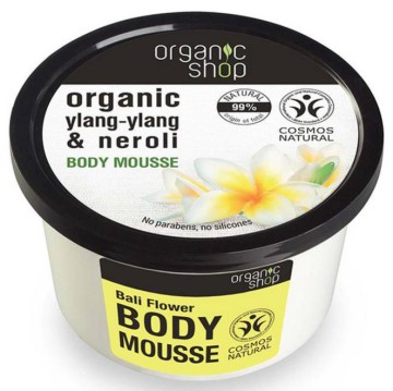 Natura Siberica-Organic Shop Органичен иланг-иланг и нероли, Мус за тяло 250 мл