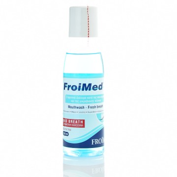 Froika Froimed Bain de Bouche, Solution Buvable Contre les Mauvaises Odeurs / Plaque Microbienne 250 ml