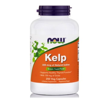 Now Foods Kelp 325mcg 250 كبسولة نباتية
