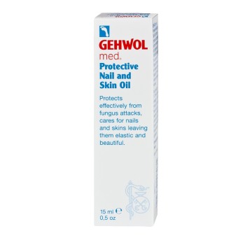 Gehwol Med Protective Nail & Skin Oil Protective Oil me Veprim Antimykotik për Thonjtë dhe Lëkurën 15ml