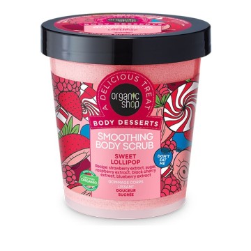 Organic Shop Body Desserts Scrub corpo levigante Scrub corpo Sweet Lollipop 450ml