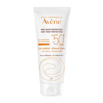 Avène Soins Solaires Mineral, Солнцезащитная эмульсия для непереносимой кожи SPF50+ 100 мл