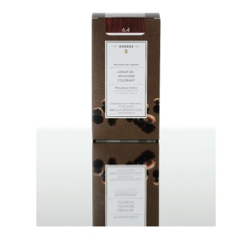 Korres Βαφή ARGAN OIL Advanced Colorant 6.4 Ξανθό Σκούρο Χάλκινο Korres Βαφή ARGAN OIL Advanced Colorant 6.4 Ξανθό Σκούρο Χάλκινο