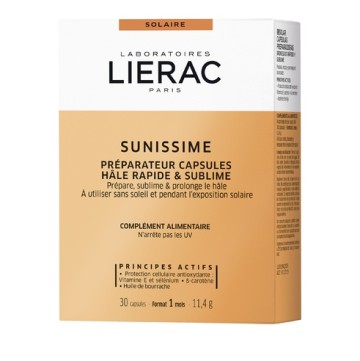 Lierac Sunissime Preparateur Capsules Hale Rapide & Sublime Αντιγηραντικές Κάψουλες Μαυρίσματος 30caps