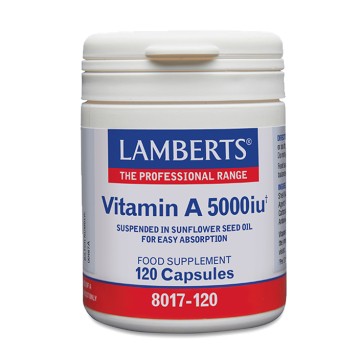 Lamberts Vitamin A 5000iu 120 Κάψουλες Lamberts Vitamin A 5000iu 120 Κάψουλες