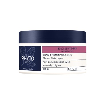 Phyto Intense Curls Nourishment Hair Mask, για Μπούκλες 200ml Phyto Intense Curls Nourishment Hair Mask, για Μπούκλες 200ml