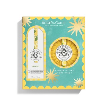 Roger & Gallet Σετ Γυναικέιο Άρωμα, Cedrat with Wellbeing Fragrant ... Roger & Gallet Σετ Γυναικέιο Άρωμα, Cedrat with Wellbeing Fragrant ...