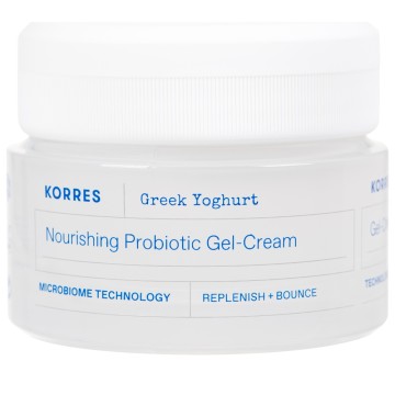 Korres Greek Yoghurt Nourishing Probiotic Gel-Cream Κανονικές- Μικτές Επιδερμίδες 40ml