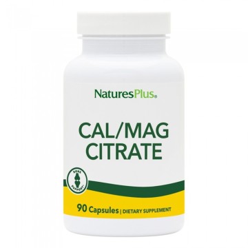 Natures Plus Cal/Mag Citrate With Boron, 90Vcaps