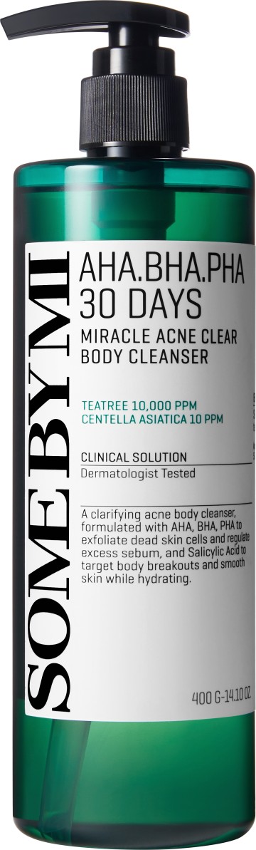 Some By Mi Aha-Bha-Pha 30 Days Miracle Acne Clear Body Cleanser 400g Some By Mi Aha-Bha-Pha 30 Days Miracle Acne Clear Body Cleanser 400g