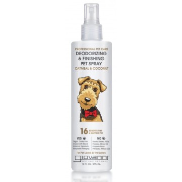 Giovanni Deodorizing & Finishing Pet Spray Oatmeal & Coconut 295ml Giovanni Deodorizing & Finishing Pet Spray Oatmeal & Coconut 295ml
