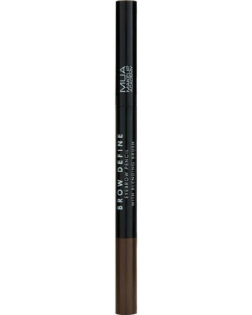 MUA Brow Define Eyebrow Pencil With Blending Brush Dark Brown, 1 τε... MUA Brow Define Eyebrow Pencil With Blending Brush Dark Brown, 1 τε...
