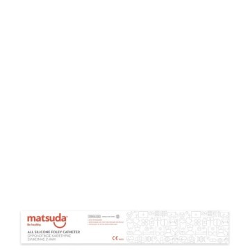 Matsuda Καθετήρας Σιλικόνης Foley 2way No18, 30 ml Matsuda Καθετήρας Σιλικόνης Foley 2way No18, 30 ml