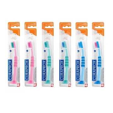 Curaprox Baby Οδοντόβουρτσα 0-4 χρονών 1τμχ Curaprox Baby Οδοντόβουρτσα 0-4 χρονών 1τμχ