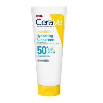 CeraVe Invisible Hydrating Sunscreen for Face & Body SPF50+, 177ml CeraVe Invisible Hydrating Sunscreen for Face & Body SPF50+, 177ml