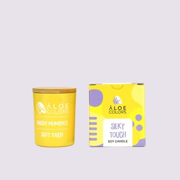 Aloe Colours Silky Touch Соева свещ 150гр