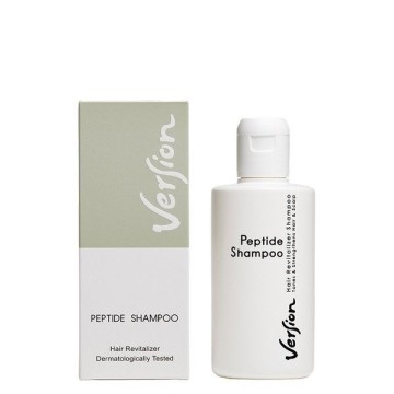 Version Shampooing aux Peptides, Shampooing Tonifiant pour la Chute de Cheveux et la Restauration de la Kératine 200 ml