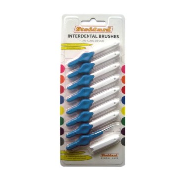 Stoddard Blue Interdental Brushes 0.6mm 8 pieces