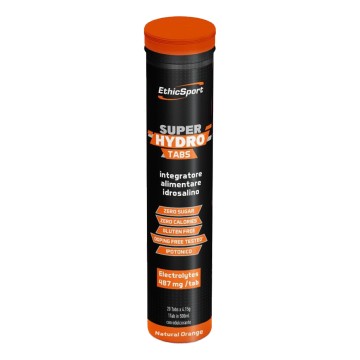 EthicSport Super Hydro Tabs Natural Orange, 20 Αναβράζοντα Δισκία