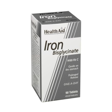 Health Aid Iron Bisglycinate 30mg 90 ταμπλέτες Health Aid Iron Bisglycinate 30mg 90 ταμπλέτες