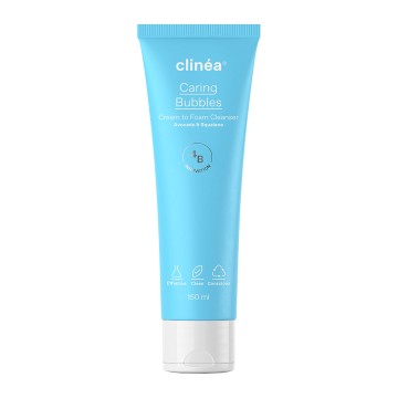Clinéa Caring Bubbles, Κρεμώδης Αφρός Καθαρισμού Προσώπου 150ml Clinéa Caring Bubbles, Κρεμώδης Αφρός Καθαρισμού Προσώπου 150ml