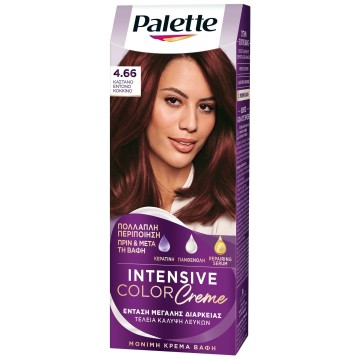 Palette Hair Dye Semi-Set N4.66 Brown Deep Red