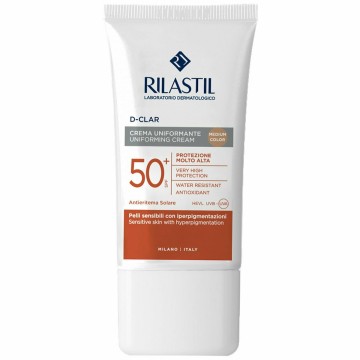 Rilastil D Clar Uniforming Αντηλιακό Προσώπου SPF50 με Χρώμα Medium... Rilastil D Clar Uniforming Αντηλιακό Προσώπου SPF50 με Χρώμα Medium...
