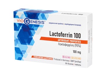 VioGenesis Lactoferrin 100 100mg, 30 tablets