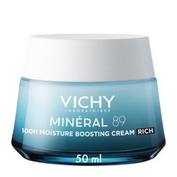 Vichy Mineral 89 100h Moisture Boosting Cream Rich Ενυδατική Κρέμα ... Vichy Mineral 89 100h Moisture Boosting Cream Rich Ενυδατική Κρέμα ...