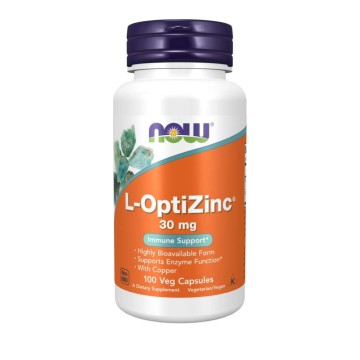 Now Foods L-OptiZinc 30mg 100 κάψουλες Now Foods L-OptiZinc 30mg 100 κάψουλες