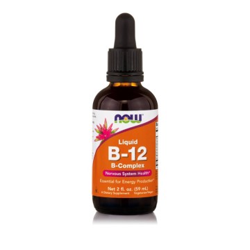 Now Foods Vitamin B-12 Complex Liquid Vegetarian 2 oz. 59,2 ml