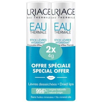 Uriage Promo Moisturizing Lipstick, 2x4g Uriage Promo Moisturizing Lipstick, 2x4g