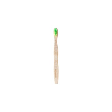 OLA Bamboo Brosse à Dents en Bambou Vert Doux pour Padia