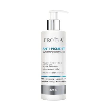Froika Anti-Pigment Whitening Body Milk to Reduce Freckles & Spots 200ml