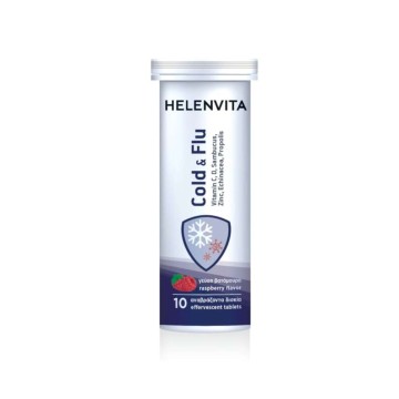 Helenvita Cold & Flu 10 αναβράζοντα δισκία Helenvita Cold & Flu 10 αναβράζοντα δισκία