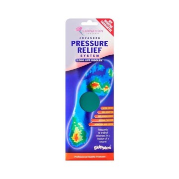 Carnation Advanced Pressure Relief System Long Life Insoles, 1 pair