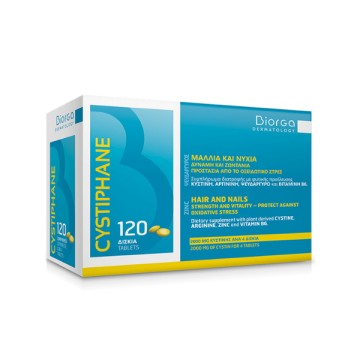 Biorga Cystiphane B6 Zink, suplement dietik kundër rënies së flokëve 120 tableta