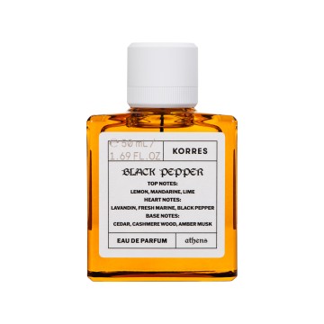 Korres Black Pepper Eau De Parfum 50ml Korres Black Pepper Eau De Parfum 50ml