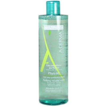 A-Derma, Phys-AC Eau Micellaire Purifiante Micellar Cleansing Water For Oily Acne-Prone Skin 400ml