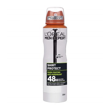 LOreal Men Expert Shirt Protect 48h Ανδρικό Αποσμητικό Spray 50ml